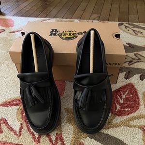 Doc Martens Adrian Black Loafer Size 6 brand new!
